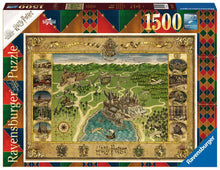 Load image into Gallery viewer, Hogwarts Map 1500pc