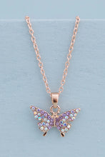 Load image into Gallery viewer, Boutique Butterfly Gem Necklace