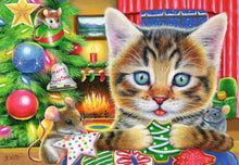 Load image into Gallery viewer, Christmas Kitties 2X24pc