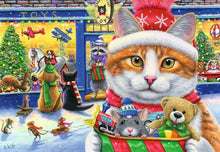 Load image into Gallery viewer, Christmas Kitties 2X24pc
