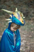 Load image into Gallery viewer, Emerald The Metallic Dragon Cape