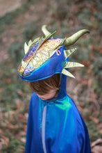 Load image into Gallery viewer, Emerald The Metallic Dragon Cape