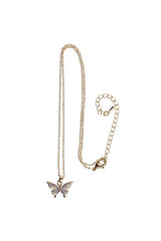 Load image into Gallery viewer, Boutique Butterfly Gem Necklace