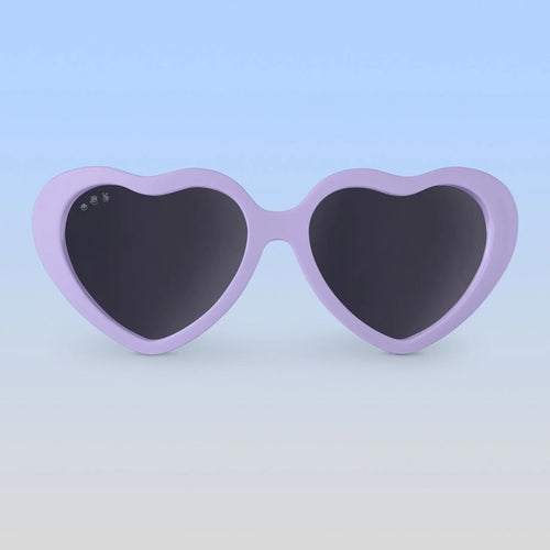 Junior Lilac Heart Sunglasses