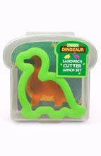 Load image into Gallery viewer, Dinosaur Sandwich Cutter Lunch Set