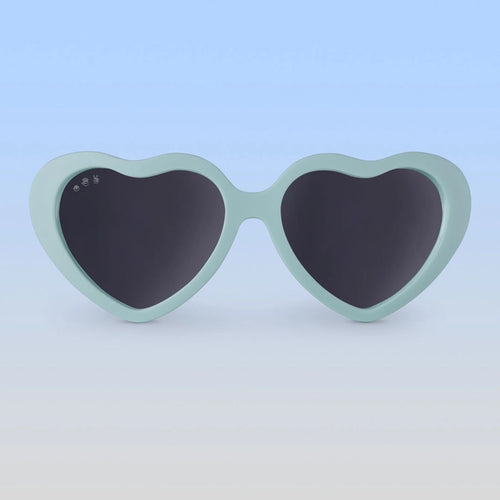 Junior Aqua Heart Sunglasses