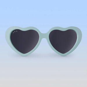 Junior Aqua Heart Sunglasses