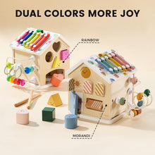 Load image into Gallery viewer, Tiny Land® Cottage Activity Cube - Morandi