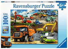 Load image into Gallery viewer, Construction Vehicles 100pc