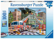 Load image into Gallery viewer, Fire Truck Rescue 100pc