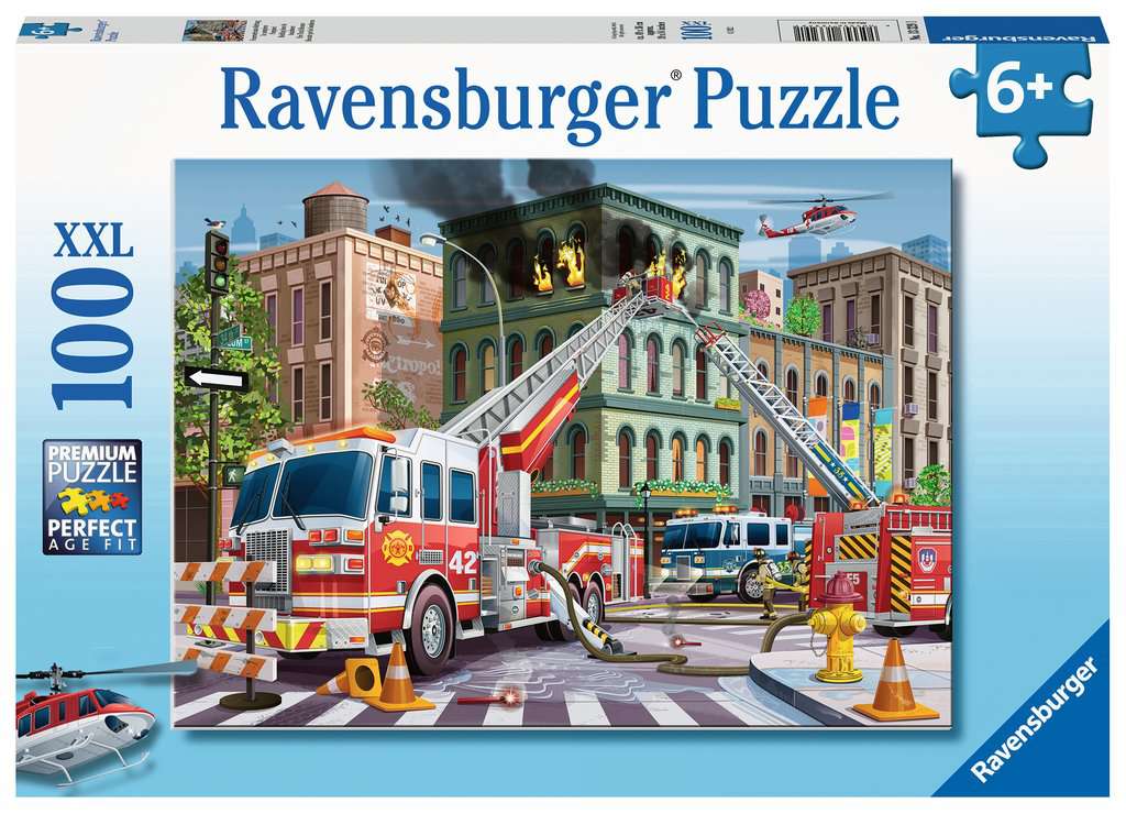 Fire Truck Rescue 100pc