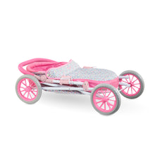 Load image into Gallery viewer, Bright Pink Floral Baby Carriage