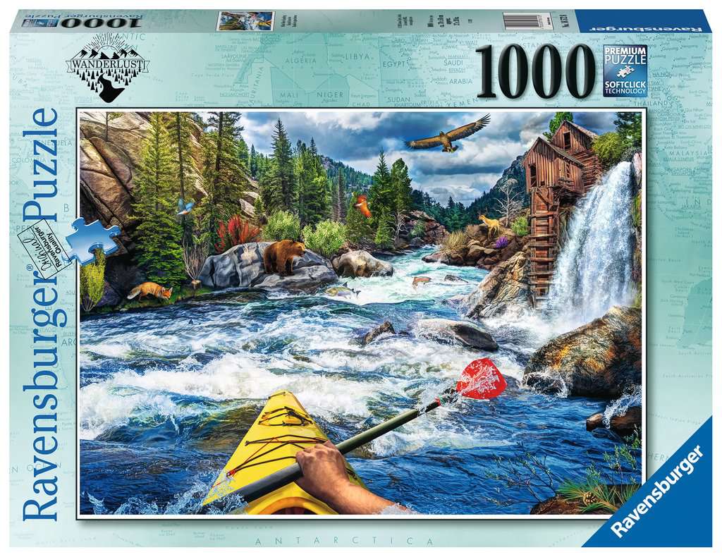 White Water Kayaking 1000pc
