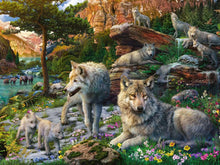 Load image into Gallery viewer, Wolves in Spring 1500pc