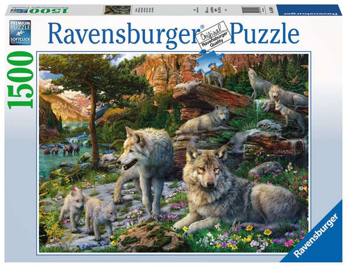 Wolves in Spring 1500pc