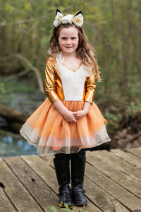 Woodland Fox Dress 3-4