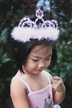 Load image into Gallery viewer, Pink &amp; Silver Princess Tiara