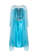 Load image into Gallery viewer, Ice Queen Dress with Cape Size 5-6