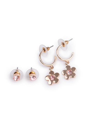 Boutique Chic Bejeweled Blooms Earrings