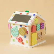 Load image into Gallery viewer, Tiny Land® Cottage Activity Cube - Rainbow