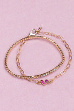 Load image into Gallery viewer, Boutique Chic Linked w Love Bracelets