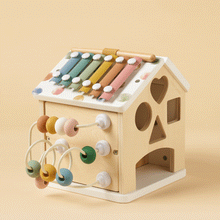 Load image into Gallery viewer, Tiny Land® Cottage Activity Cube - Morandi