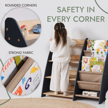 Load image into Gallery viewer, 2in1 Montessori Shelf for Books and Toys