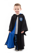 Load image into Gallery viewer, Blue Hooded Wizard Tobe Small/Medium
