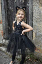 Load image into Gallery viewer, Black Cat Dress &amp; Headband Size 5-6