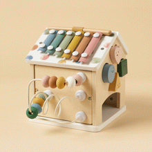 Load image into Gallery viewer, Tiny Land® Cottage Activity Cube - Morandi