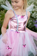 Load image into Gallery viewer, Woodland Butterfly Dress &amp; Headband Size: 5-6