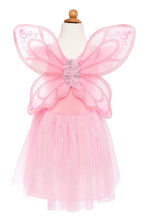 Load image into Gallery viewer, Pink Sequins Butterfly Dress &amp; Wings 5-7