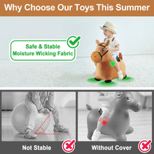 Load image into Gallery viewer, Bouncy Brown Horse