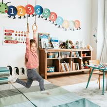 Load image into Gallery viewer, 3in1 Swing &amp; Climbing Set: Rope Ladder, Gym Rings &amp; Disc Swing