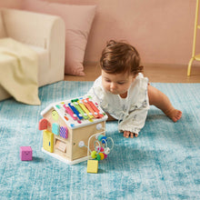 Load image into Gallery viewer, Tiny Land® Cottage Activity Cube - Rainbow
