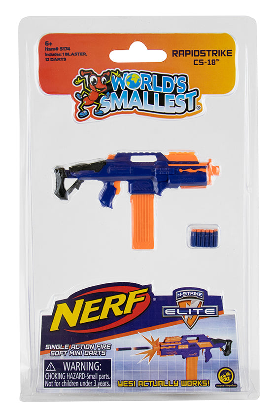 World's Smallest Nerf Blaster