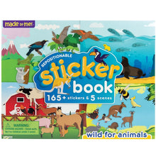 Load image into Gallery viewer, Animals Sticker Book