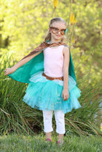 Load image into Gallery viewer, Teal Super Duper Tut/Cape/Mask Size 4-6