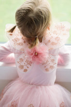 Load image into Gallery viewer, Rose Gold Tutu &amp; Wing Set Size 4-6
