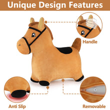 Load image into Gallery viewer, Bouncy Brown Horse