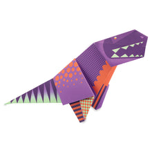 Load image into Gallery viewer, Dinosaur Origami Paper Craft Kit