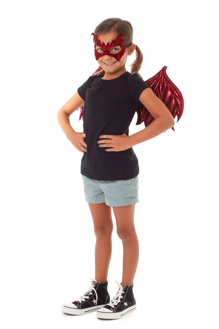 Red Dragon Wings & Mask