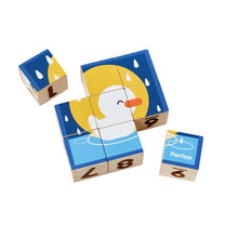 Load image into Gallery viewer, Animal Puzzle Cube