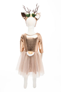 Woodland Deer  Dress 3-4