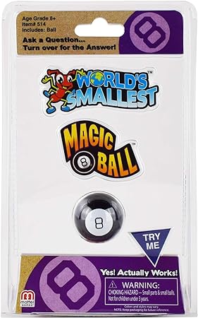 World's Smallest Magic 8 Ball