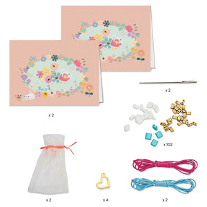 Tila and Flowers Bracelets