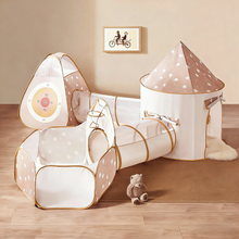 Load image into Gallery viewer, Tiny Land® Discovery 5-in-1 Play Tunnel With no Balls