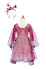 Load image into Gallery viewer, Pink Butterfly Twirl Dress with Wings S:3-4