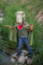 Load image into Gallery viewer, Grandasaurus T-Rex Cape &amp; Claws Size 4-6