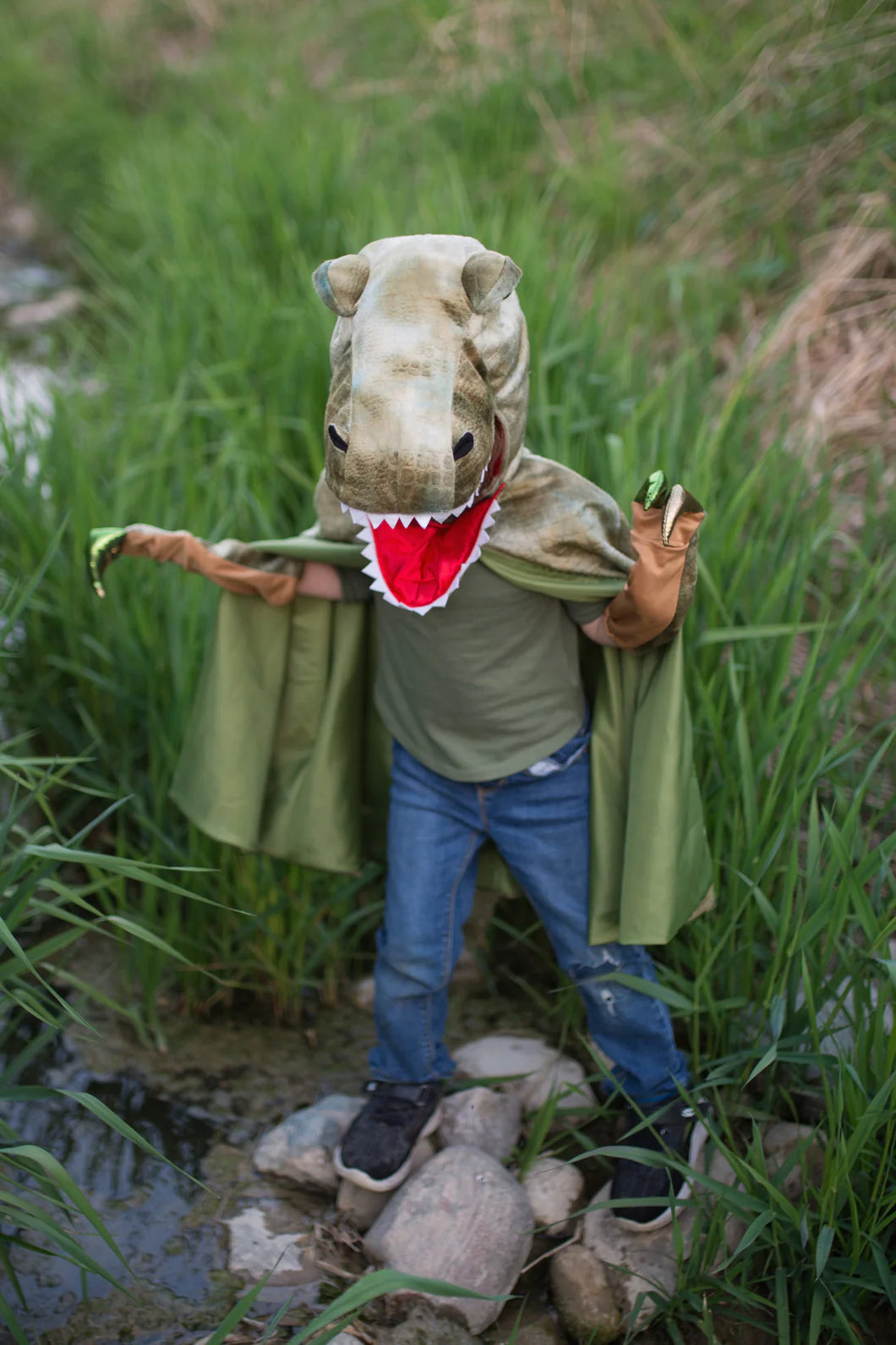Grandasaurus T-Rex Cape & Claws Size 4-6